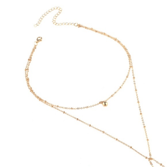 Boutique Minimalist Double Layers Choker Necklace - Picture 5 of 5